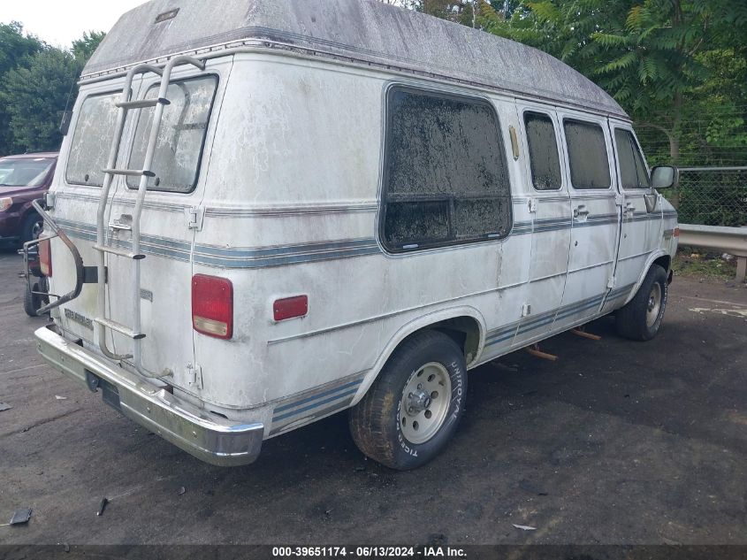 1992 Chevrolet G20 VIN: 1GBEG25K5N7110763 Lot: 39651174