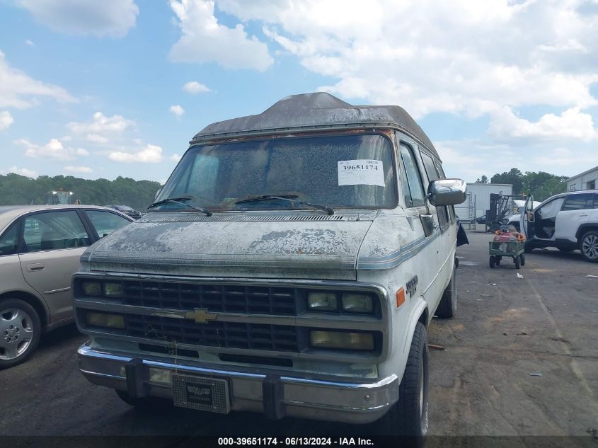 1992 Chevrolet G20 VIN: 1GBEG25K5N7110763 Lot: 39651174