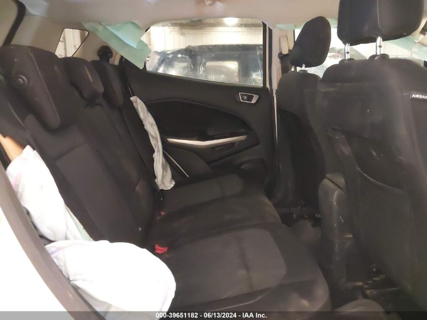 VIN MAJ6P1UL1JC239028 2018 FORD ECOSPORT SE