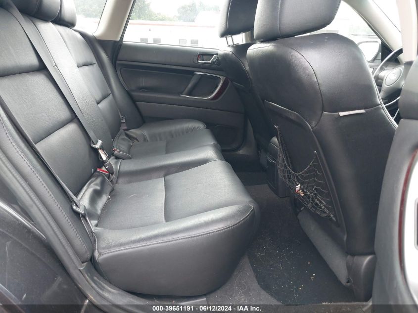 2008 Subaru Outback 2.5I Limited/2.5I Limited L.l. Bean Edition VIN: 4S4BP62C387316733 Lot: 39651191