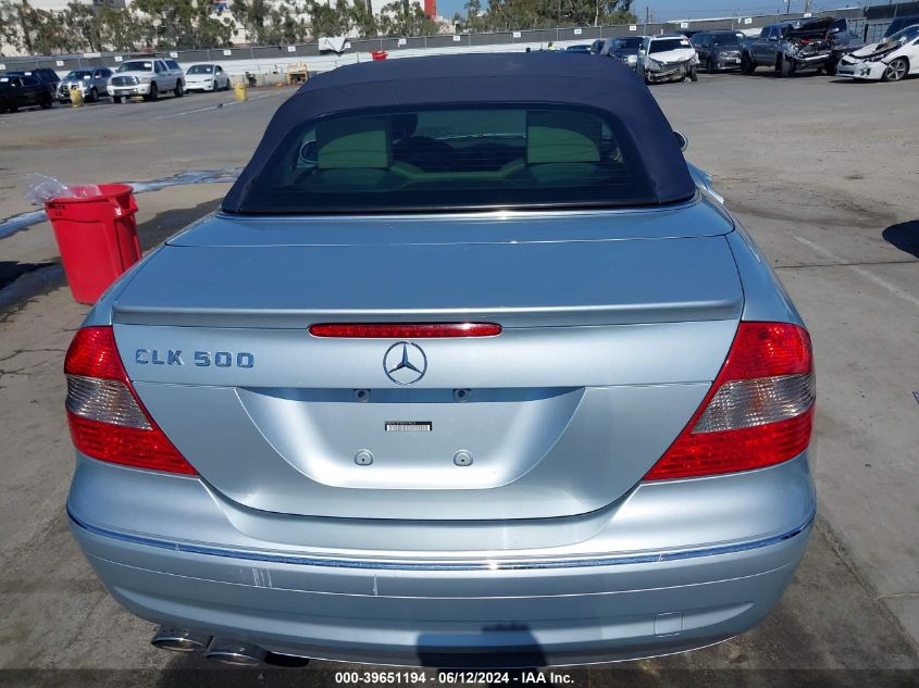 2006 Mercedes-Benz Clk 500 VIN: WDBTK75F96T074021 Lot: 39651194