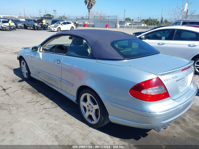 2006 Mercedes-Benz Clk 500 VIN: WDBTK75F96T074021 Lot: 39651194