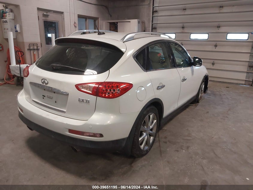 2011 Infiniti Ex35 Journey VIN: JN1AJ0HR9BM851393 Lot: 39651195