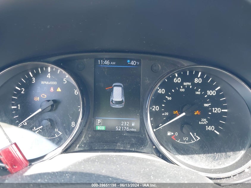 VIN KNMAT2MT1LP509165 2020 NISSAN ROGUE SV FWD