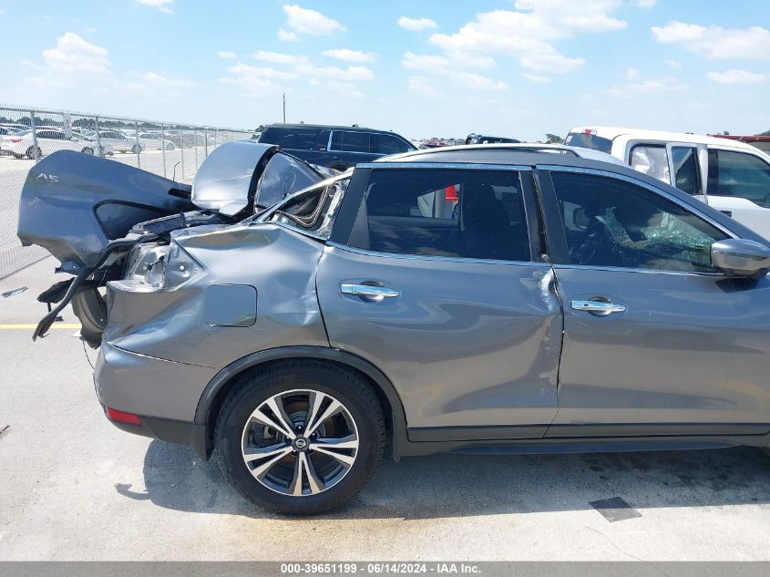 2019 Nissan Rogue Sv VIN: JN8AT2MT4KW265309 Lot: 40450375