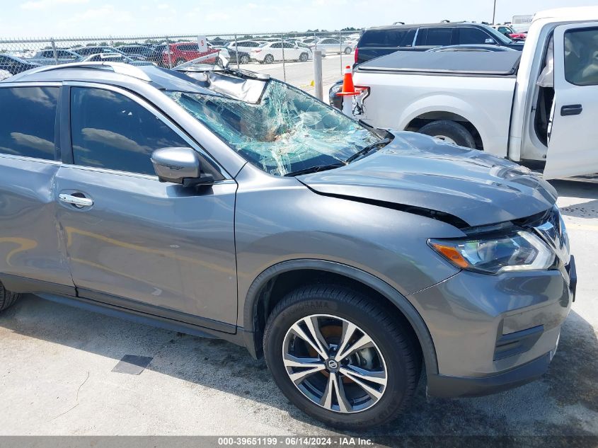 2019 Nissan Rogue Sv VIN: JN8AT2MT4KW265309 Lot: 40450375