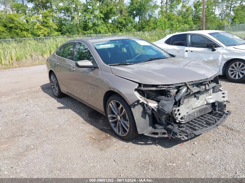 2022 Chevrolet Malibu Lt VIN: 1G1ZD5ST7NF134503 Lot: 39651202