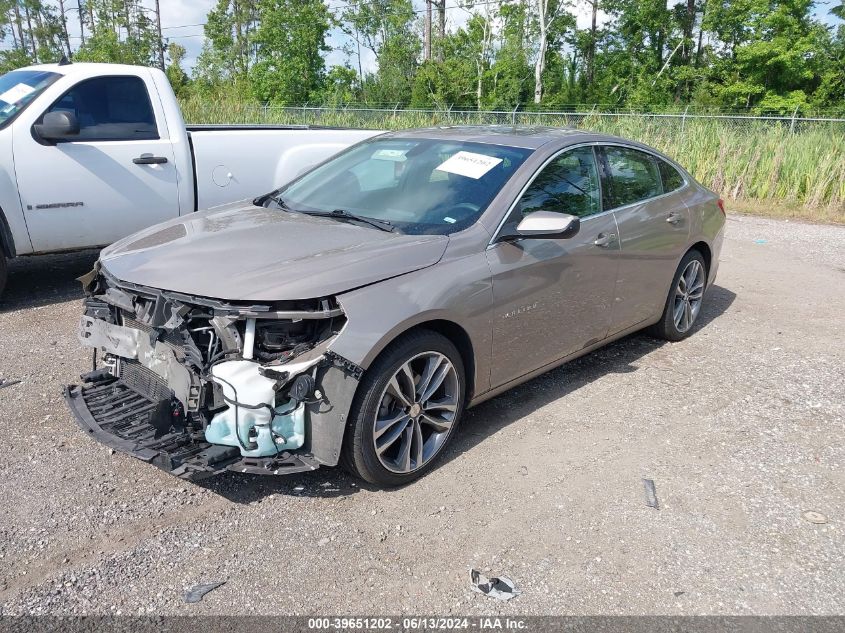 2022 Chevrolet Malibu Lt VIN: 1G1ZD5ST7NF134503 Lot: 39651202