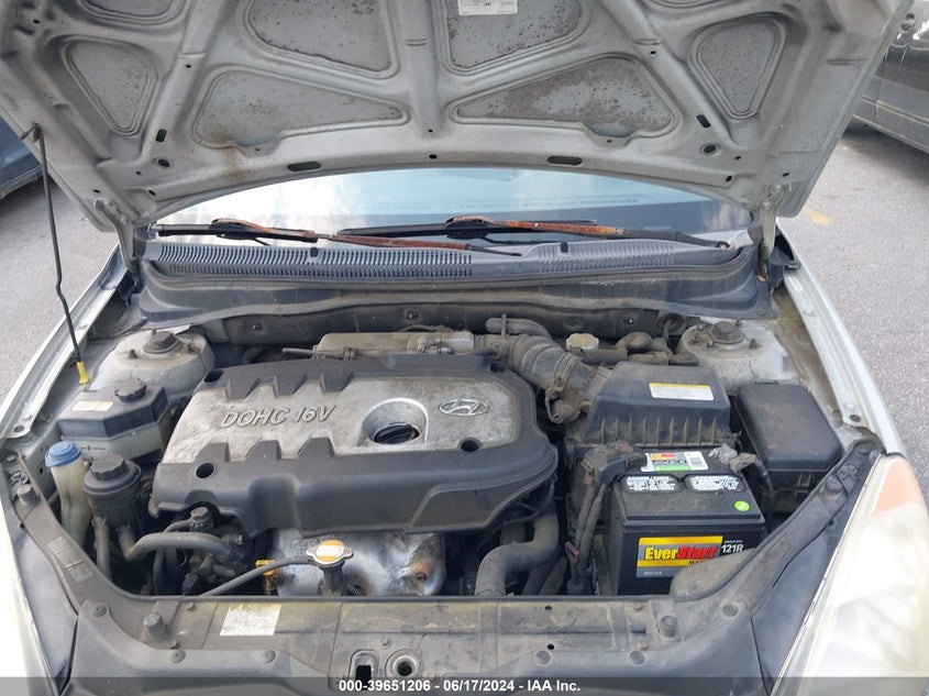 2006 Hyundai Accent Gls VIN: KMHCN46C66U054827 Lot: 39651206