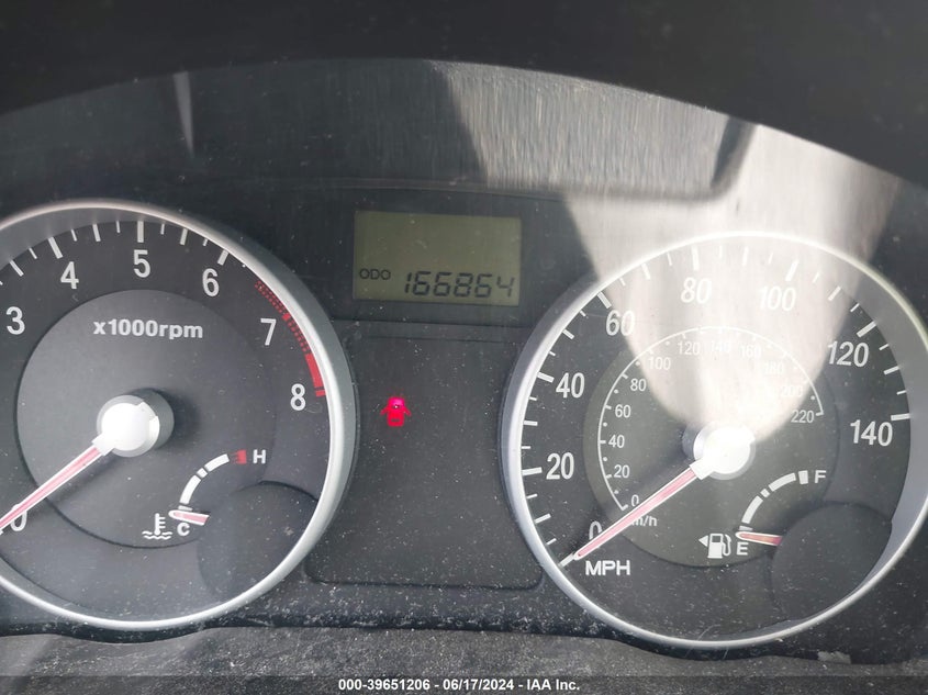 2006 Hyundai Accent Gls VIN: KMHCN46C66U054827 Lot: 39651206