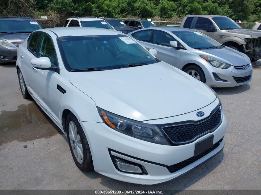 2015 Kia Optima Lx VIN: 5XXGM4A70FG399120 Lot: 39651209