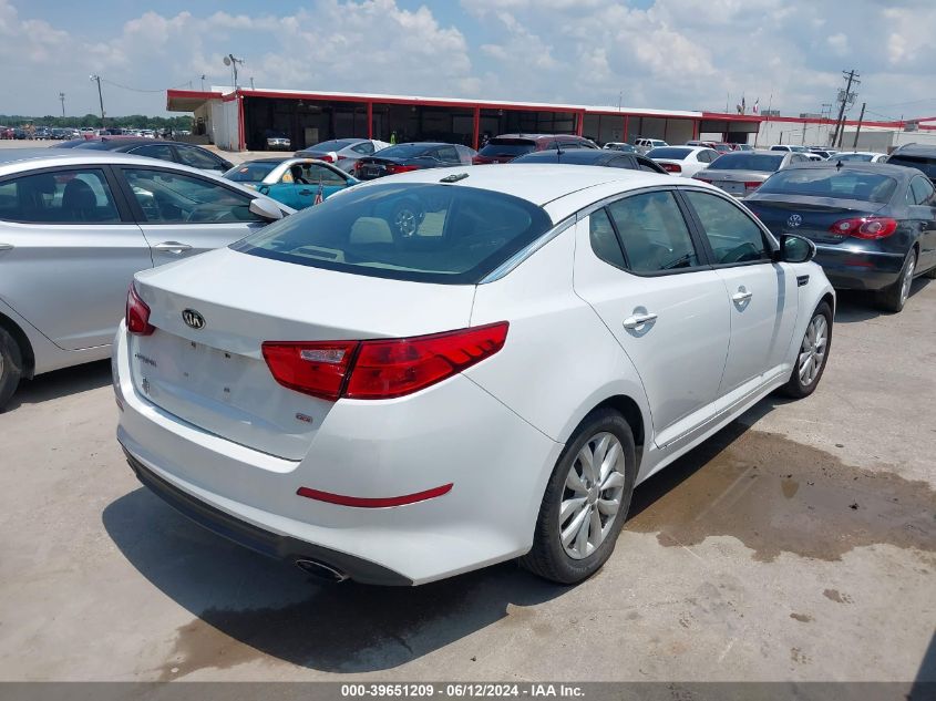 2015 Kia Optima Lx VIN: 5XXGM4A70FG399120 Lot: 39651209