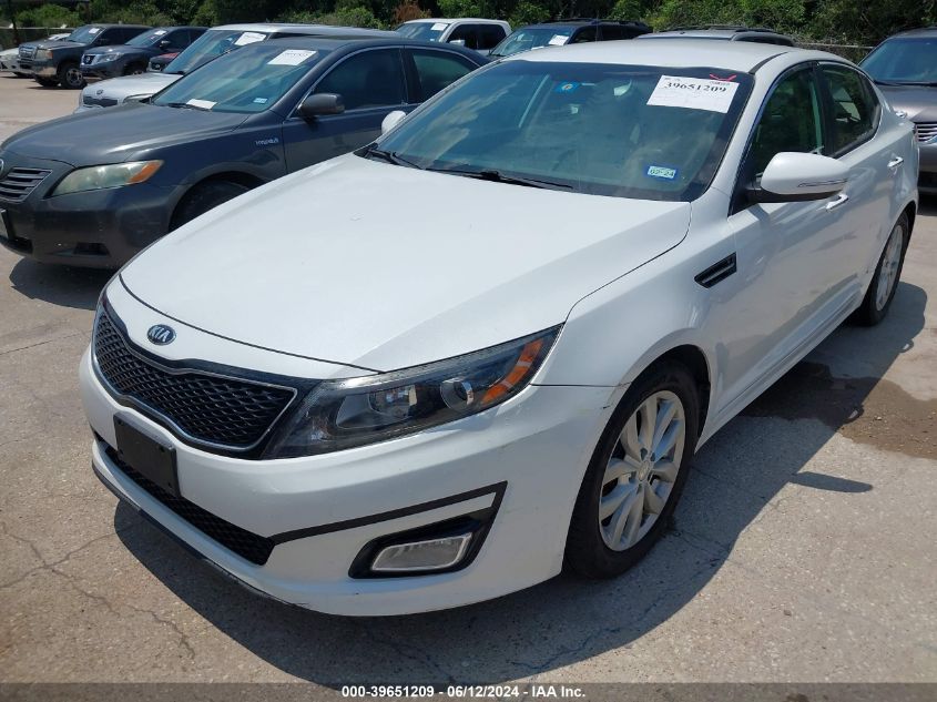 2015 Kia Optima Lx VIN: 5XXGM4A70FG399120 Lot: 39651209