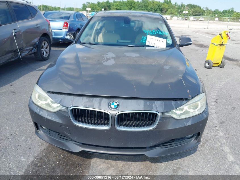 2012 BMW 328I VIN: WBA3A5C5XCF348062 Lot: 39651216
