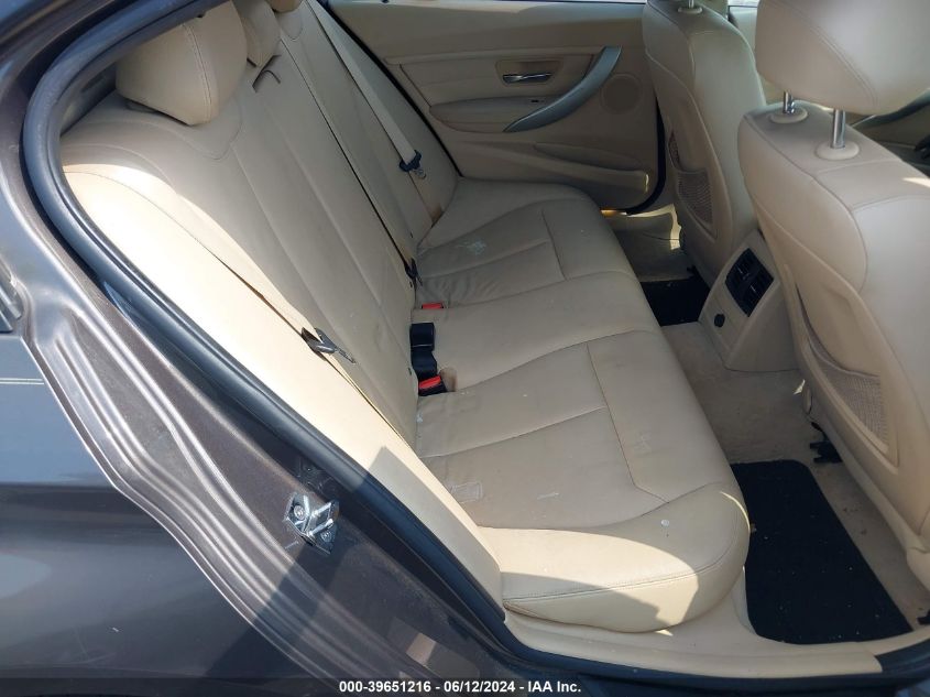 2012 BMW 328I VIN: WBA3A5C5XCF348062 Lot: 39651216