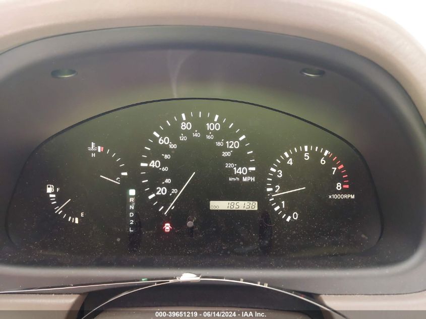 2003 Lexus Rx 300 VIN: JTJHF10UX30314346 Lot: 39651219