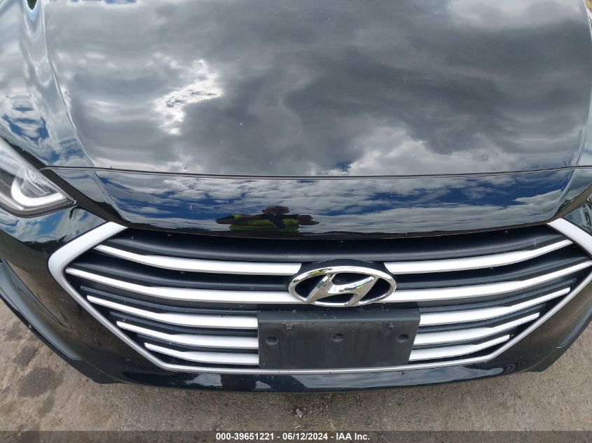 VIN KMHD74LF3HU424776 2017 HYUNDAI ELANTRA SE