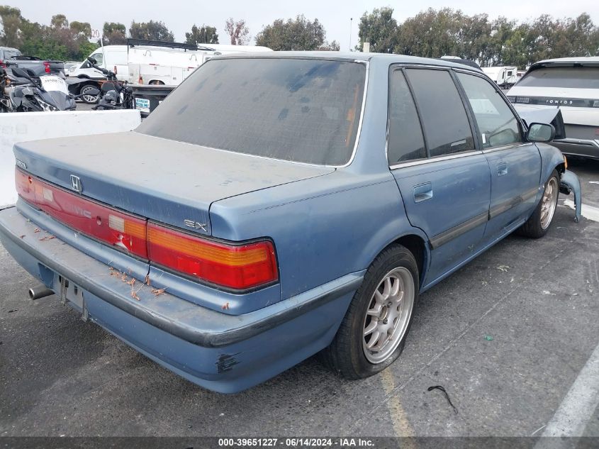 1990 Honda Civic Ex VIN: 1HGED4665LL019774 Lot: 39651227