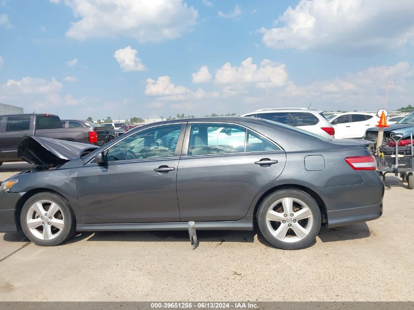 2010 Toyota Camry Se VIN: 4T1BF3EK0AU077962 Lot: 39651255