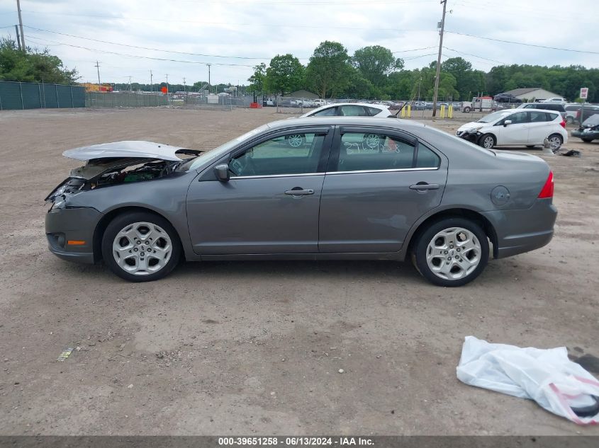 2011 Ford Fusion Se VIN: 3FAHP0HA0BR212935 Lot: 39651258