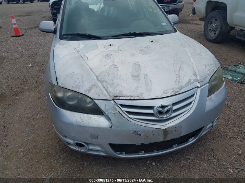 2005 Mazda Mazda3 S VIN: JM1BK123551220610 Lot: 39651275