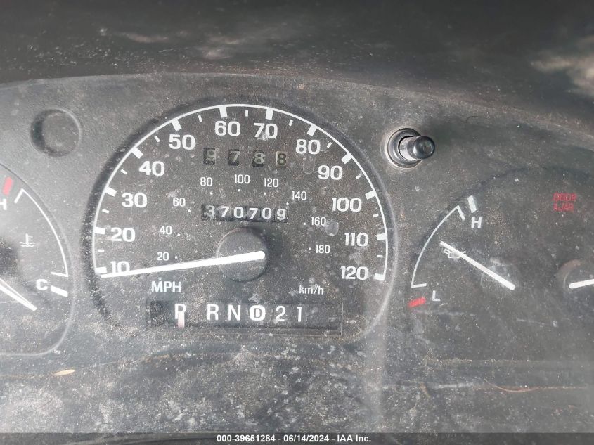 1999 Ford Ranger Xl/Xlt VIN: 1FTYR14V4XPB54197 Lot: 39651284