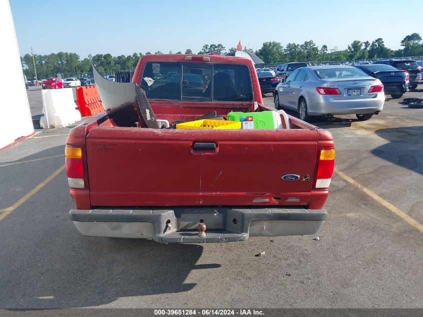 1999 Ford Ranger Xl/Xlt VIN: 1FTYR14V4XPB54197 Lot: 39651284