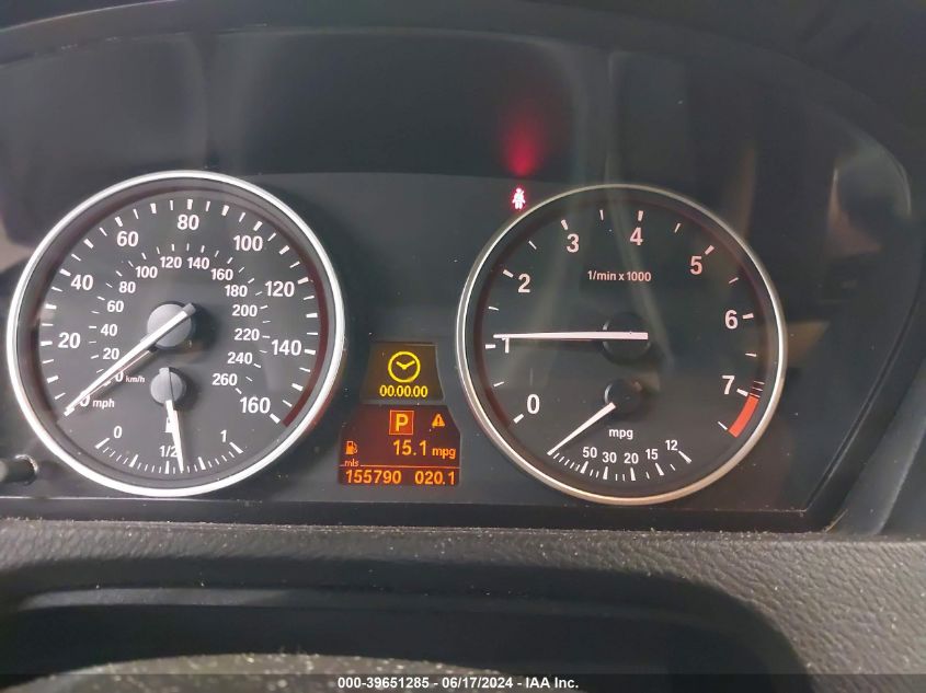 2007 BMW X5 3.0Si VIN: 5UXFE43577L039699 Lot: 39651285