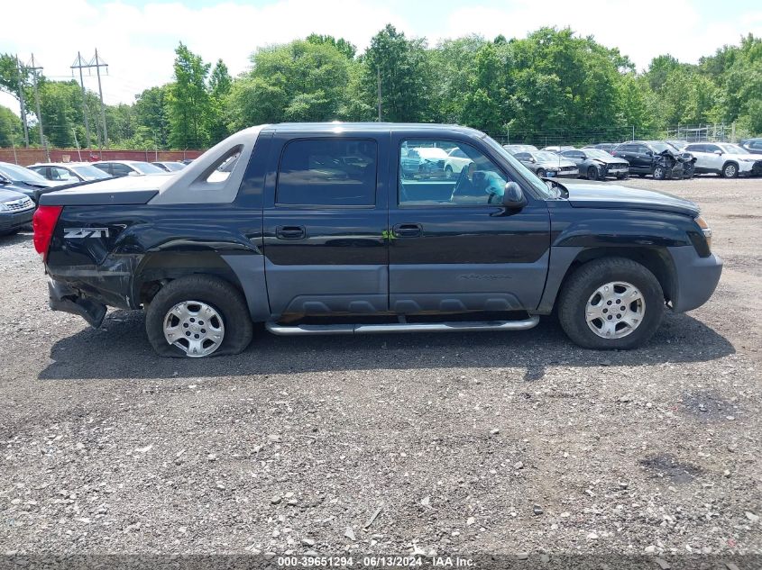 2003 Chevrolet Avalanche 1500 VIN: 3GNEK13T23G116514 Lot: 39651294