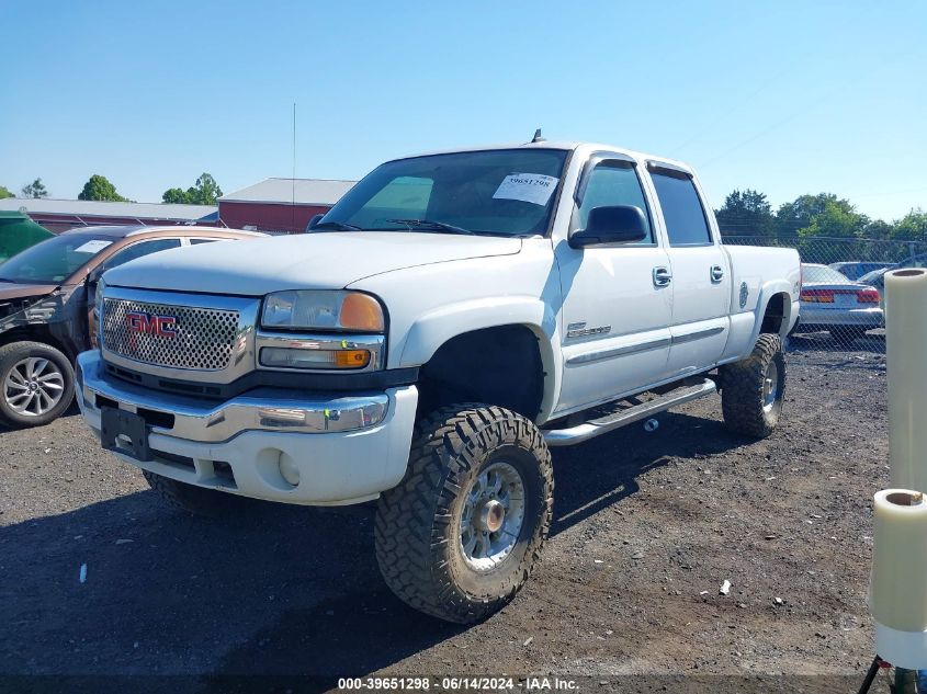 2006 GMC Sierra 2500Hd Slt VIN: 1GTHK23D36F219581 Lot: 39651298