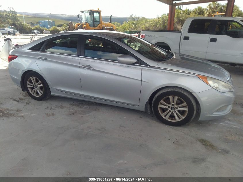 2013 Hyundai Sonata Gls VIN: 5NPEB4AC5DH670829 Lot: 39651297