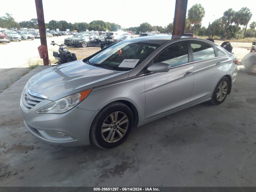 2013 Hyundai Sonata Gls VIN: 5NPEB4AC5DH670829 Lot: 39651297