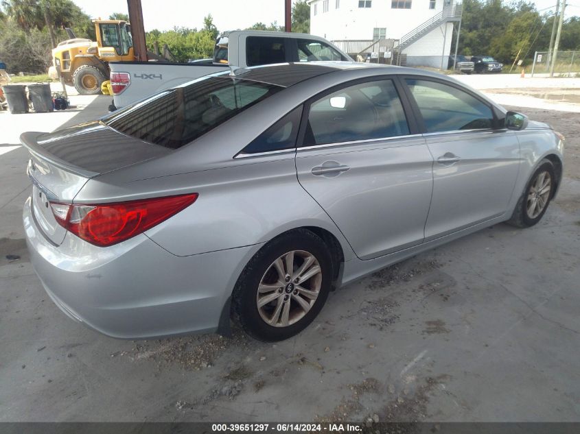 2013 Hyundai Sonata Gls VIN: 5NPEB4AC5DH670829 Lot: 39651297