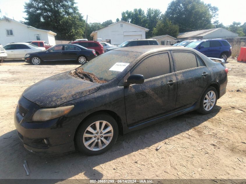 2010 Toyota Corolla S VIN: 1NXBU4EE9AZ357644 Lot: 39651299