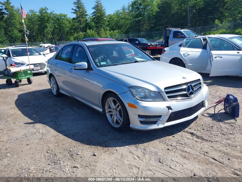 2014 Mercedes-Benz C 250 Luxury/Sport VIN: WDDGF4HB8ER320864 Lot: 39651300