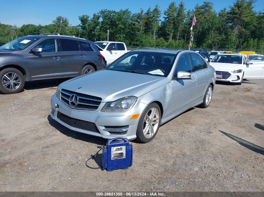 2014 Mercedes-Benz C 250 Luxury/Sport VIN: WDDGF4HB8ER320864 Lot: 39651300