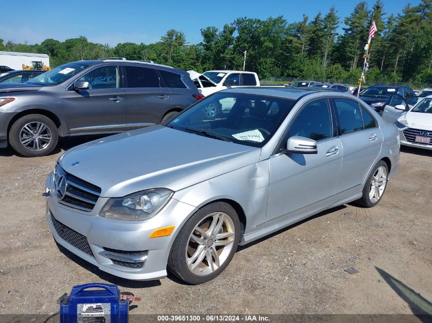 2014 Mercedes-Benz C 250 Luxury/Sport VIN: WDDGF4HB8ER320864 Lot: 39651300