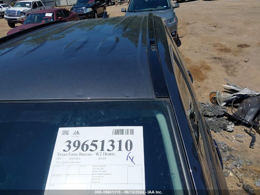 2021 Toyota Rav4 Le VIN: 2T3H1RFV1MC166067 Lot: 39651310