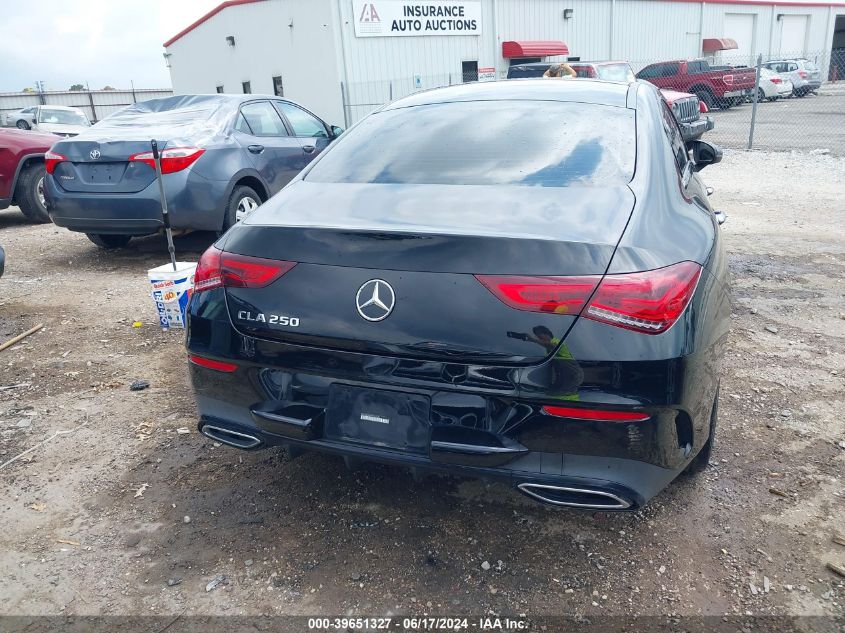 2021 Mercedes-Benz Cla 250 VIN: W1K5J4GB6MN197336 Lot: 39651327