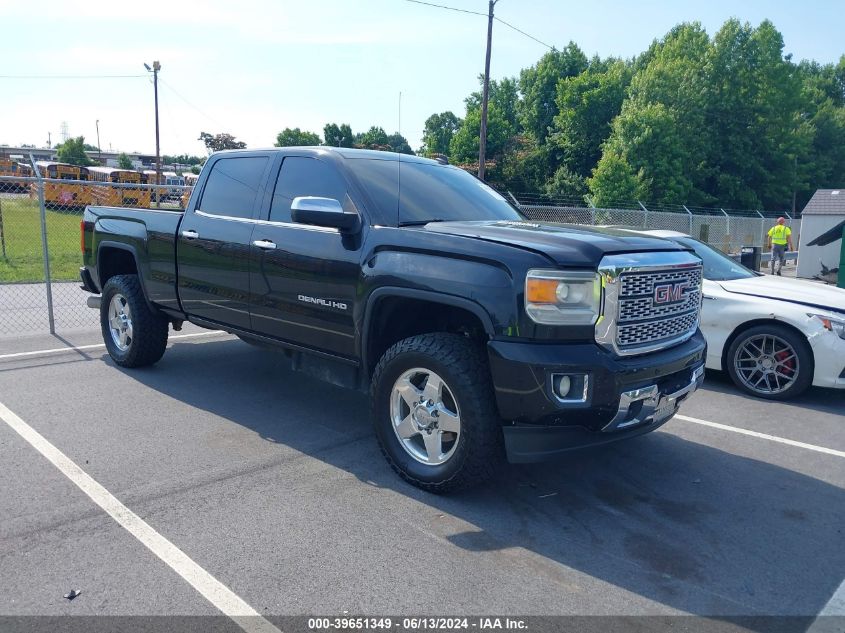 2015 GMC Sierra 2500Hd Denali VIN: 1GT120E85FF181938 Lot: 39651349