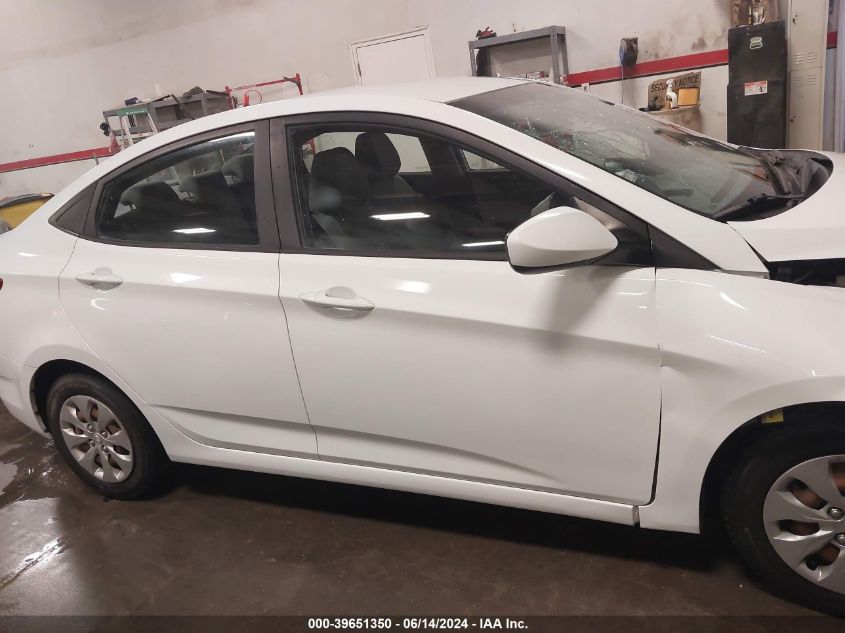 2016 Hyundai Accent Se VIN: KMHCT4AE2GU013420 Lot: 39651350