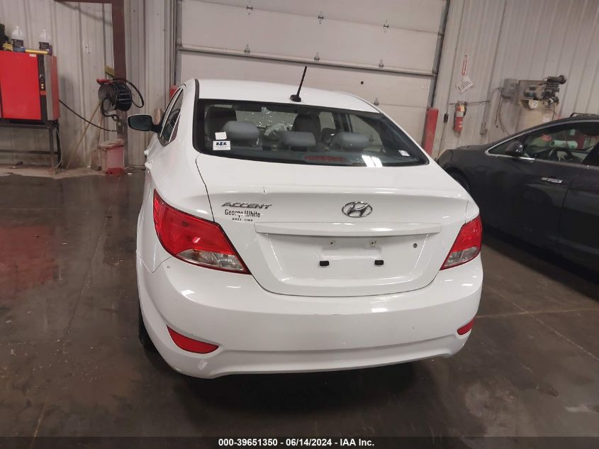 2016 Hyundai Accent Se VIN: KMHCT4AE2GU013420 Lot: 39651350