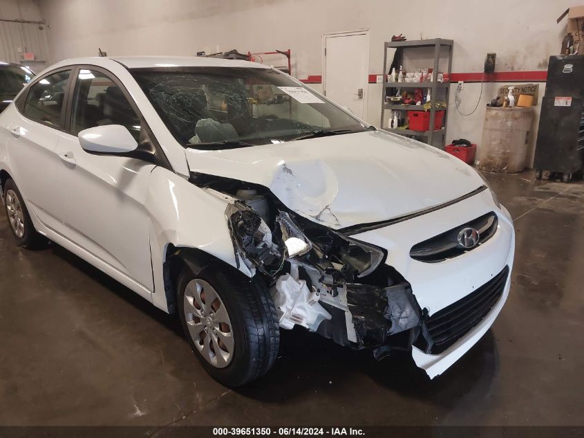 2016 Hyundai Accent Se VIN: KMHCT4AE2GU013420 Lot: 39651350