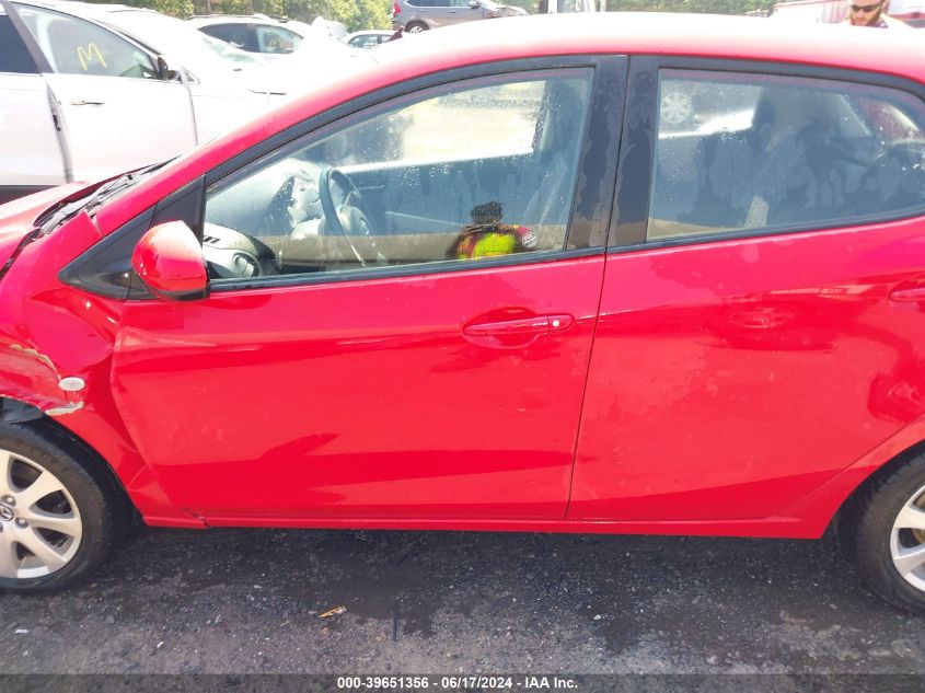 2014 Mazda Mazda2 Touring VIN: JM1DE1LZ0E0179179 Lot: 39651356