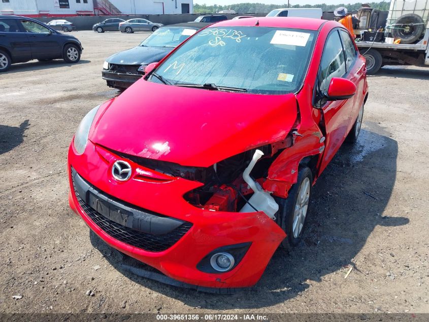 2014 Mazda Mazda2 Touring VIN: JM1DE1LZ0E0179179 Lot: 39651356