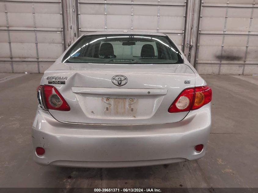 2010 Toyota Corolla Le VIN: 1NXBU4EE2AZ311590 Lot: 39651371