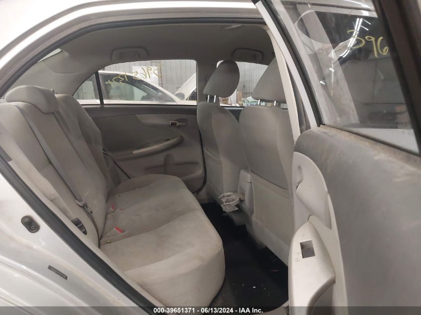 2010 Toyota Corolla Le VIN: 1NXBU4EE2AZ311590 Lot: 39651371