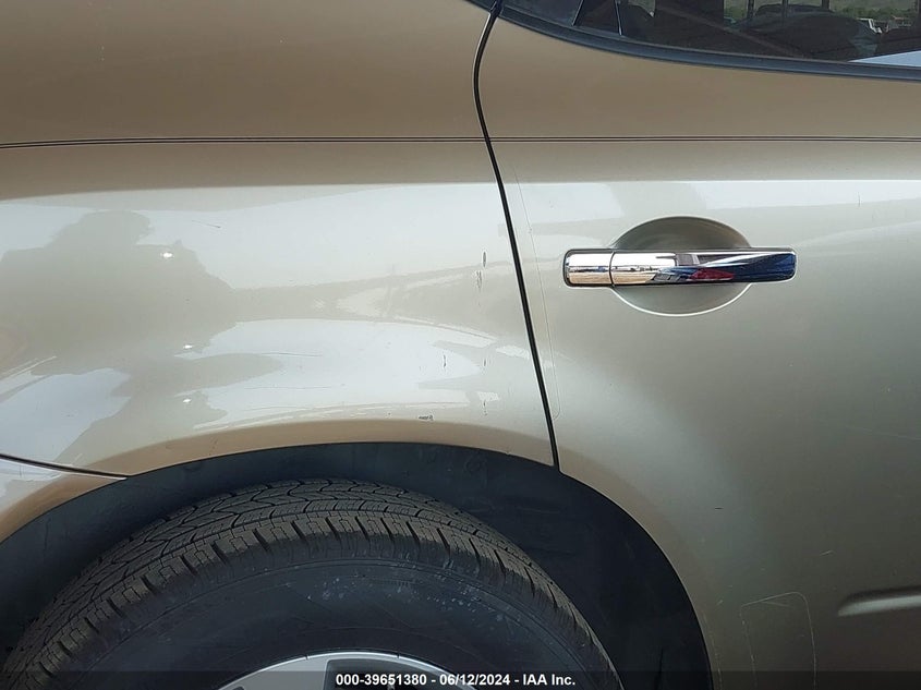 2007 Nissan Murano Sl VIN: JN8AZ08W67W611309 Lot: 39651380