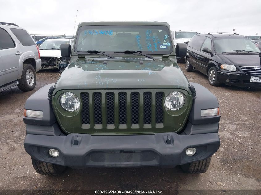 2021 Jeep Wrangler Unlimited Sport VIN: 1C4HJXDN0MW622051 Lot: 39651408
