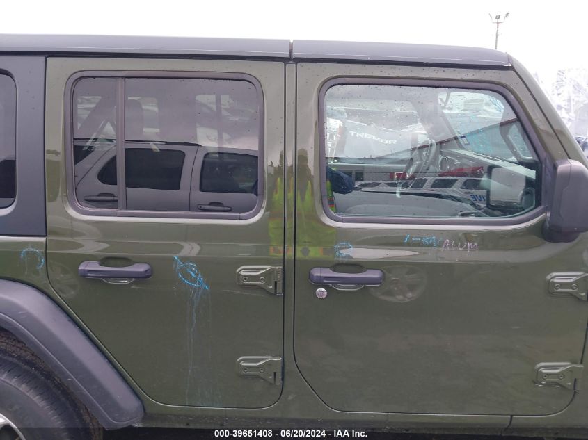 2021 Jeep Wrangler Unlimited Sport VIN: 1C4HJXDN0MW622051 Lot: 39651408